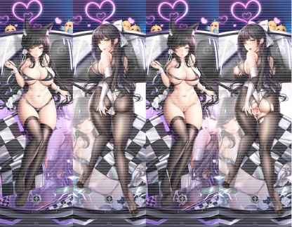 YC0073 碧蓝航线 高雄爱宕赛车服