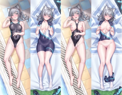 YC0236 碧蓝档案 砂狼白子